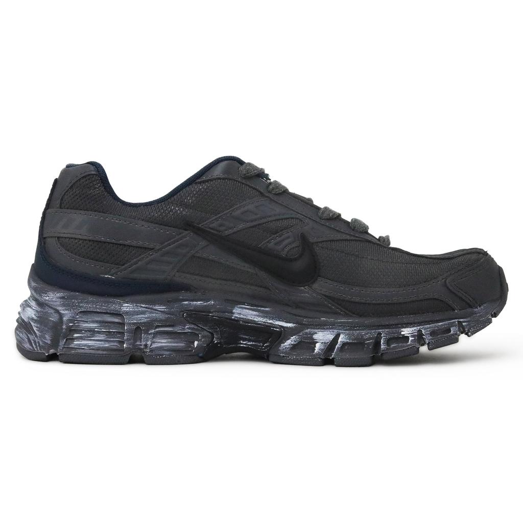 Nike Initiator Mesh, Leather Abrasion Resistant Low top Casual City Commuting Running Shoes Men's Black 394055-100(Team92-)