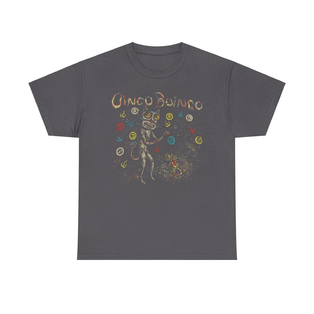 student Cotton T-shirt Nothing to Fear 1982 Oingo Boingo Music Album T-shirt