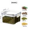 Transparent Plastic Food-Grade Storage Jar for Candy, Tea, Grains, and Cereal