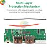 22.5W Fast Charging Module PD QC 3.7V Lithium Battery Power Bank Circuit Board with LED Display Protection DIY Charger Mainboard