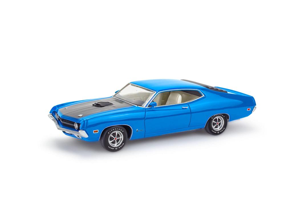 America Revell 70 Ford Torino Cobra Plastic Model 14534 1/25