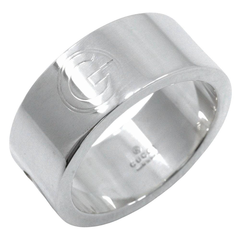 

GUCCI G logo Ring Silver925 #6.4(US Size) 8.5g Women Used