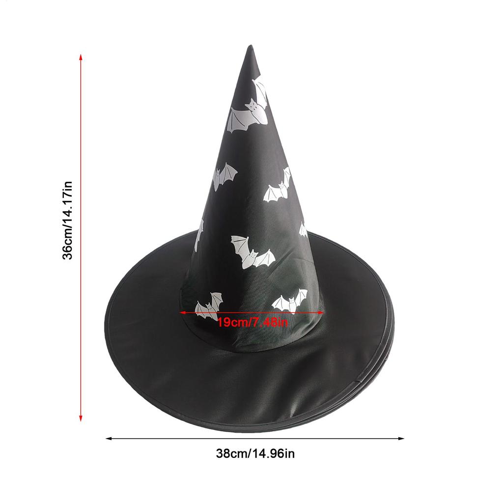 Witch Hat Hanger Witch Hat Halloween Hanger Decorations Seasonal Decor Masquerade Head Wear For Indoor Outdoor Yard Balcony