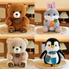 Bear Rabbit Teddy Animal Plush Toys Cute Stuffed Animal Dolls Kids Birthday Gift
