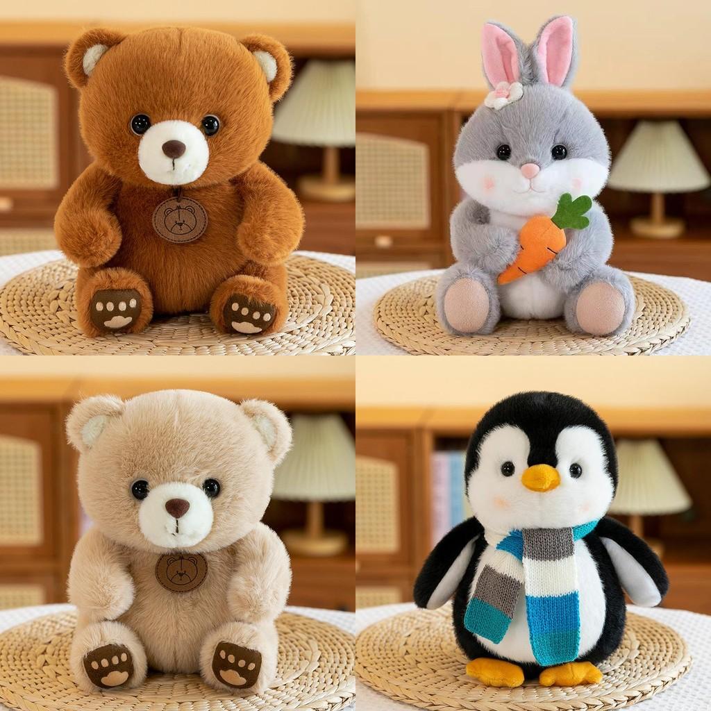 Bear Rabbit Teddy Animal Plush Toys Cute Stuffed Animal Dolls Kids Birthday Gift