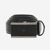 Black Embossed Leather Automatic Belt Dbbe3f992bk