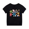 Steal A BrainRot Baumwolle Kinder T-Shirt Lustiges Gamer Jungen T-Shirt 67 Sechs Sieben Cartoon Italienisches Brainrot Kinder Y2k Baby T-Shirt Tee
