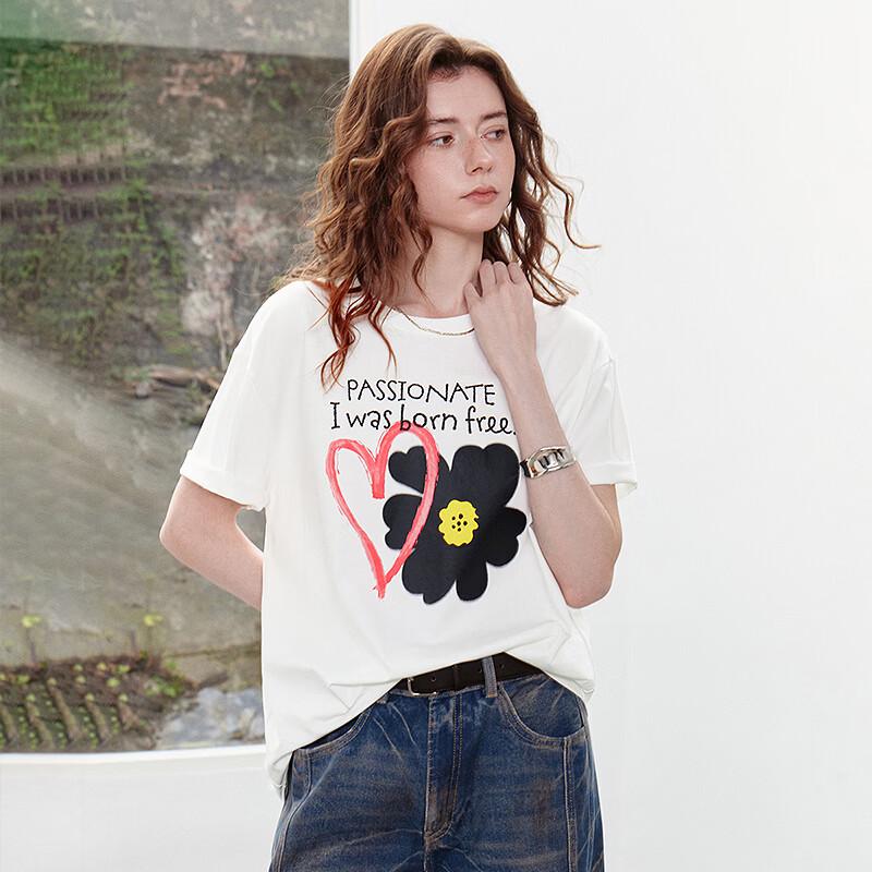 Women's Lyocell Cotton Blend Graphic Tee