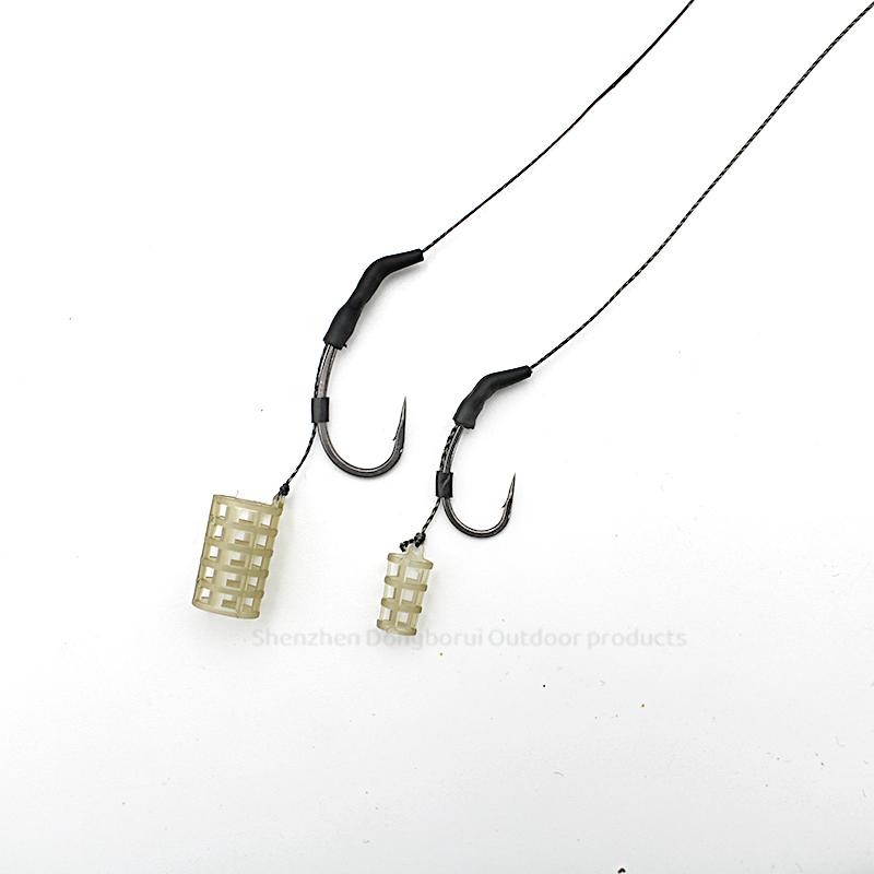 10 buc. Coș pentru pastă de pescuit la crap pentru montură cu fir de păr, coș pentru momeală, momeală, coș pentru momeală pentru pescuit la crap, montură cu fir de păr, accesorii de pescuit