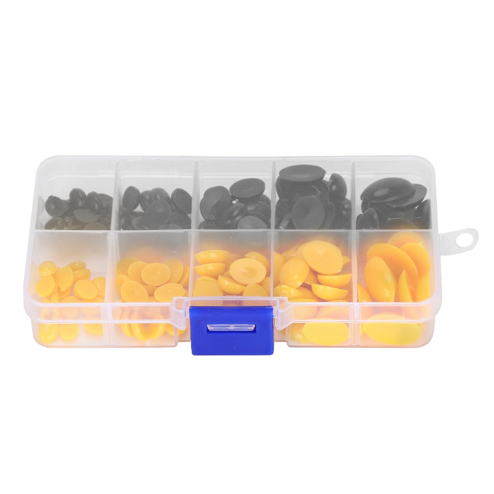 

180 шт. Пластиковые глаза, носы, овальные плоские куклы, плюшевые мишки, мягкие игрушки для самостоятельного изготовления игрушек