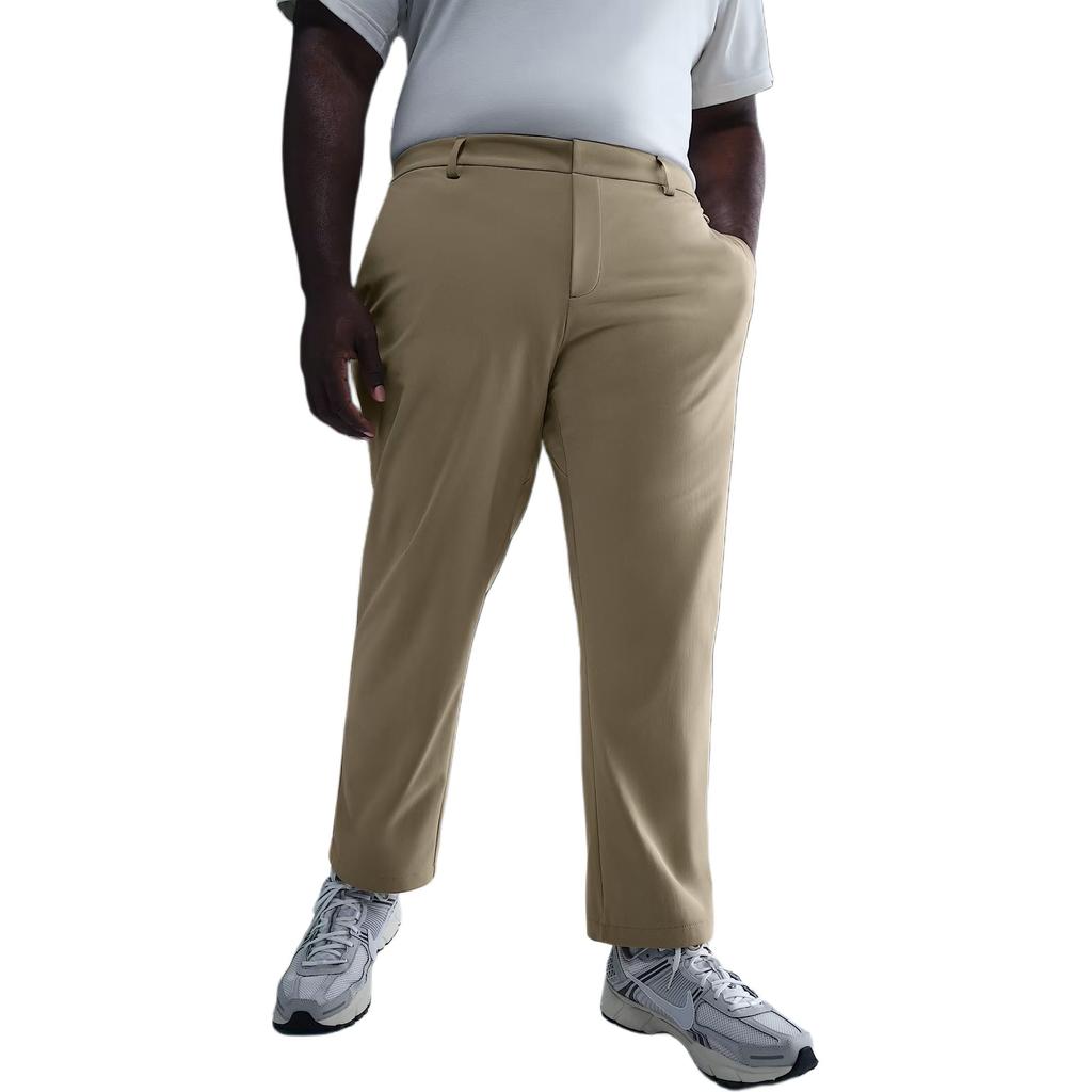 Nike Solid Color Straight Leg Quick Dry Casual Pants Men Bottoms Khaki HQ6922-251