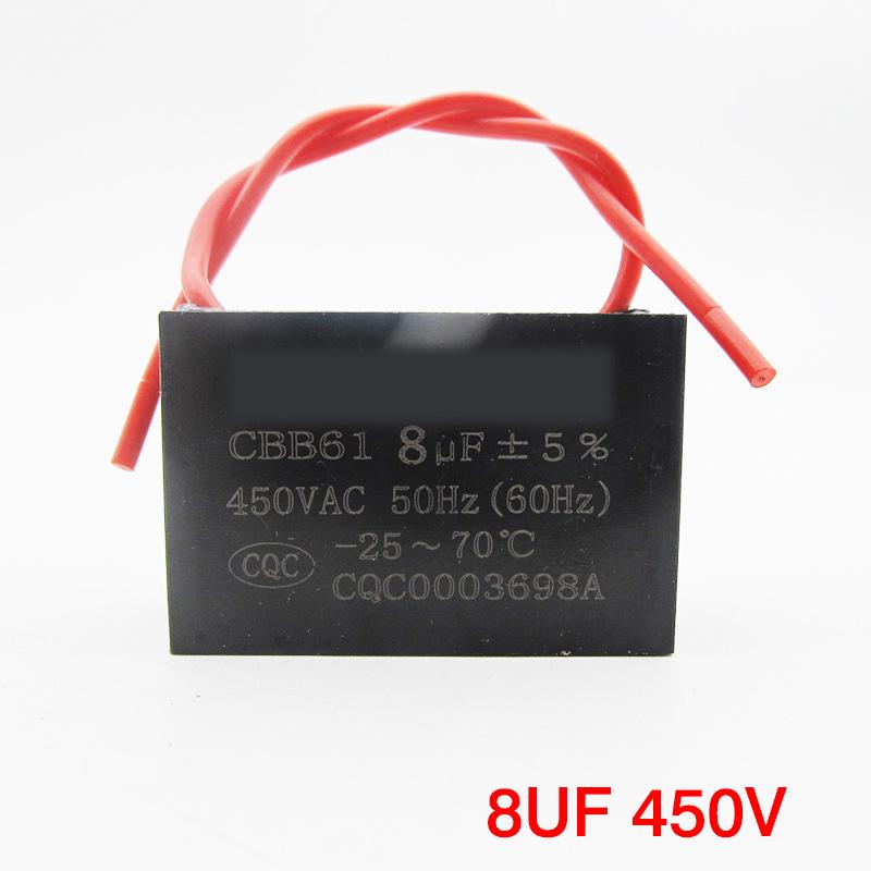 CBB61 Deckenventilator & Dunstabzugshaube Kondensator 1-6UF 450-500V