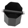 Coffee Ground Knock Box Stainless Steel Small Coffee Knock Box for Home Kitchen Countertop