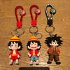 New Product: One Piece Keychain Decorations Including Zoro Doll Ace Luffy Figurine Key Ring and Claw Machine Prize Toys Anime