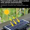 Solar Lights For Outside IP44 Waterproof Sensing Lamp 208 LED Solar Powered Light With 3 Color Modes For House Parking Lot