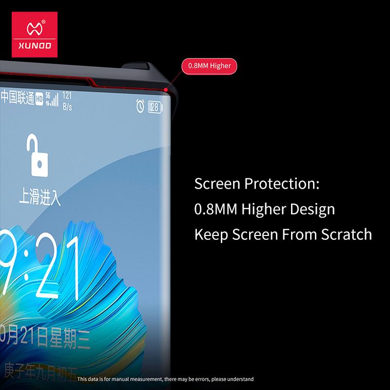 Xundd Shockproof Case For Huawei Mate40 Pro Plus, Protective Clear Bumper Phone Cover For Huawei Mate 40E 40 Pro+ Pro RS Case