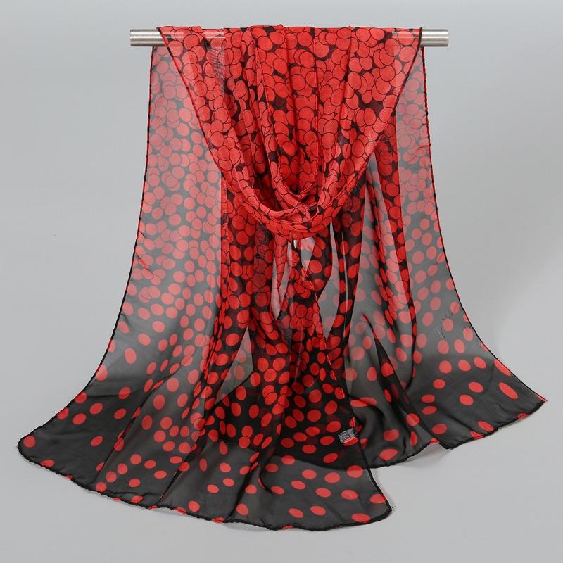 Indian style new chiffon breathable thin small silk scarf popular women spring and autumn scarf sunscreen yarn