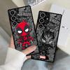 Cartoon Marvel Spiderman Groot Funda Phone Cover Case for Samsung Galaxy S26 S21 S22 S20 S23 FE S24 Plus S25 Ultra Note 20 10+