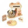 Wooden Toy Mixer with Bowl Realistic Open-Ended for Toddlers