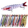 3D Artificial Fishing Lures Segment Swimbait Multiple Sections Fishing Lures Saltwater Fishing Lures Baits Swimbaits