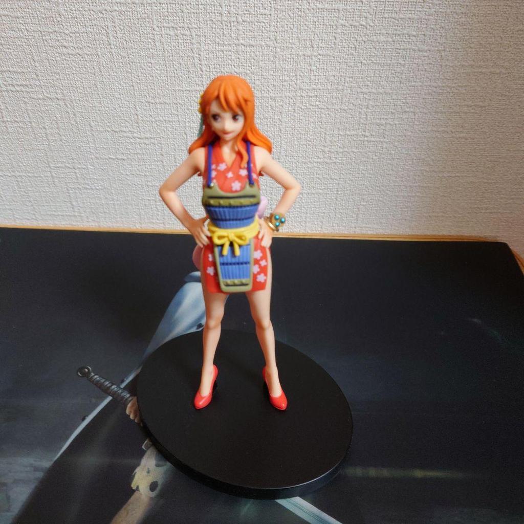 [USED] One Piece Nami Figures (3 figures)