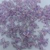 Transparent Acrylic Colored Ribbon Bow Beads for DIY Jewelry Making