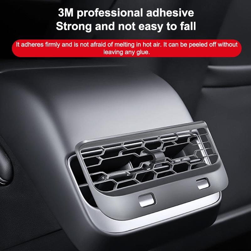 Rear Air Vent Cover For Model 3 Y Juniper Highland Back Seat Accessories Conditioner Outlet Filter Grille Protector