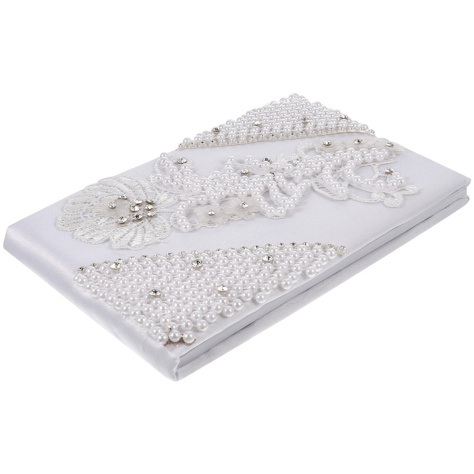 

Wedding Guest Book Elegant Design Easy to Write Sign Wedding Party Shower Banquet Event Keepsake Souvenir other
