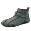 Autumn and Winter New Men's Short Boots 2025 British Classic Retro Flat Bottom Cotton Shoes Outdoor Business Sports Casual Shoes