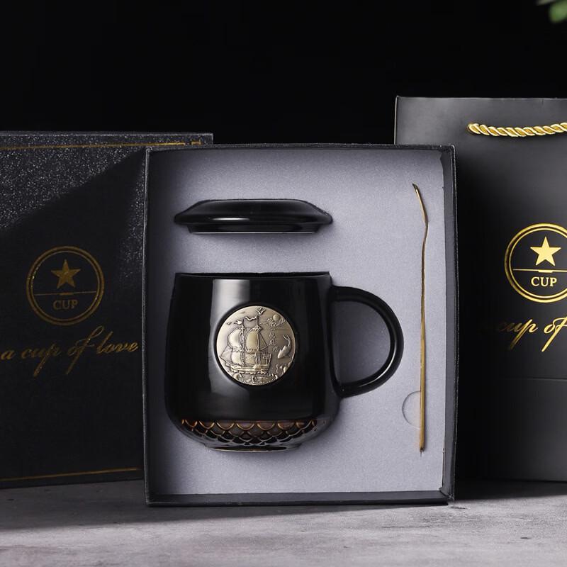 Jun Seventeen UD Fish Scale Ceramic Coffee Cup Gift Set