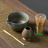 Gruby ceramiczny Stojak na pędzel do herbaty Zestaw miseczek do matchy Song Japońskie Narzędzia do matchy Instrumenty do degustacji herbaty Akcesoria do ceremonii herbaty