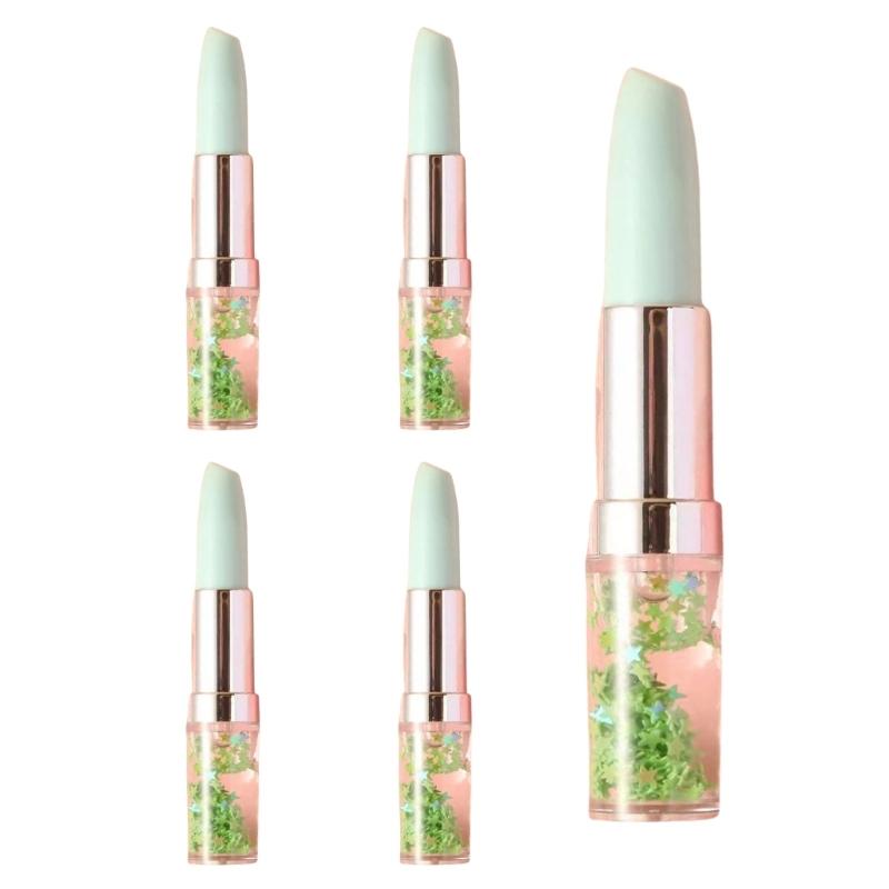 

5 шт. Набір маркерів-маркерів-маркерів-маркерів у формі помади, ручка-маркер Біблії для навчання та роботи зелений