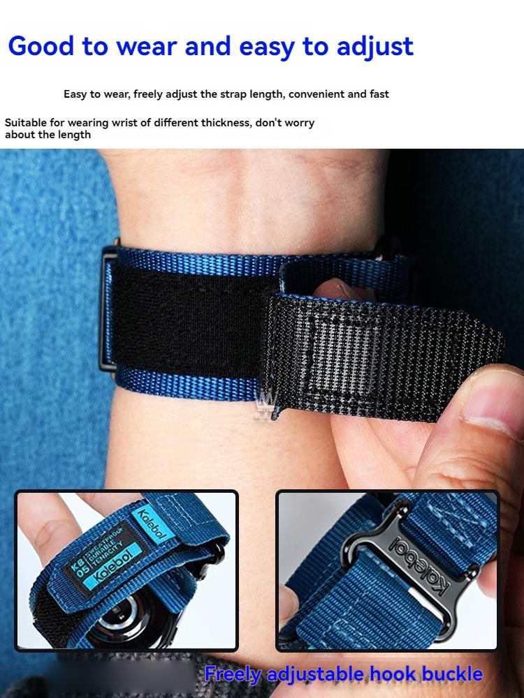 GBD 200 Nylon Watch Band For Casio G-SHOCK GBD-200SM/UU/RD GBD 200-1/2/9 Modified Canvas Watch Strap Men Outdoor Sports Bracelet