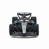 Kyosho BURAGO Petronas F1 Team Team W16 2025 Australian GP Russell Clear Not Included Finished Model BUR58008R 1/64 Mercedes-AMG No.63 G. Case/Driver