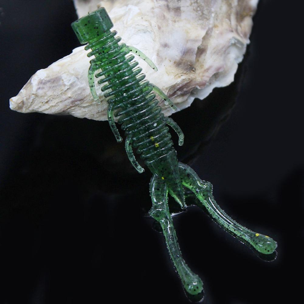 

10 шт. мягкие приманки TPR Luya Fake Bait портативная приманка для ловли раков