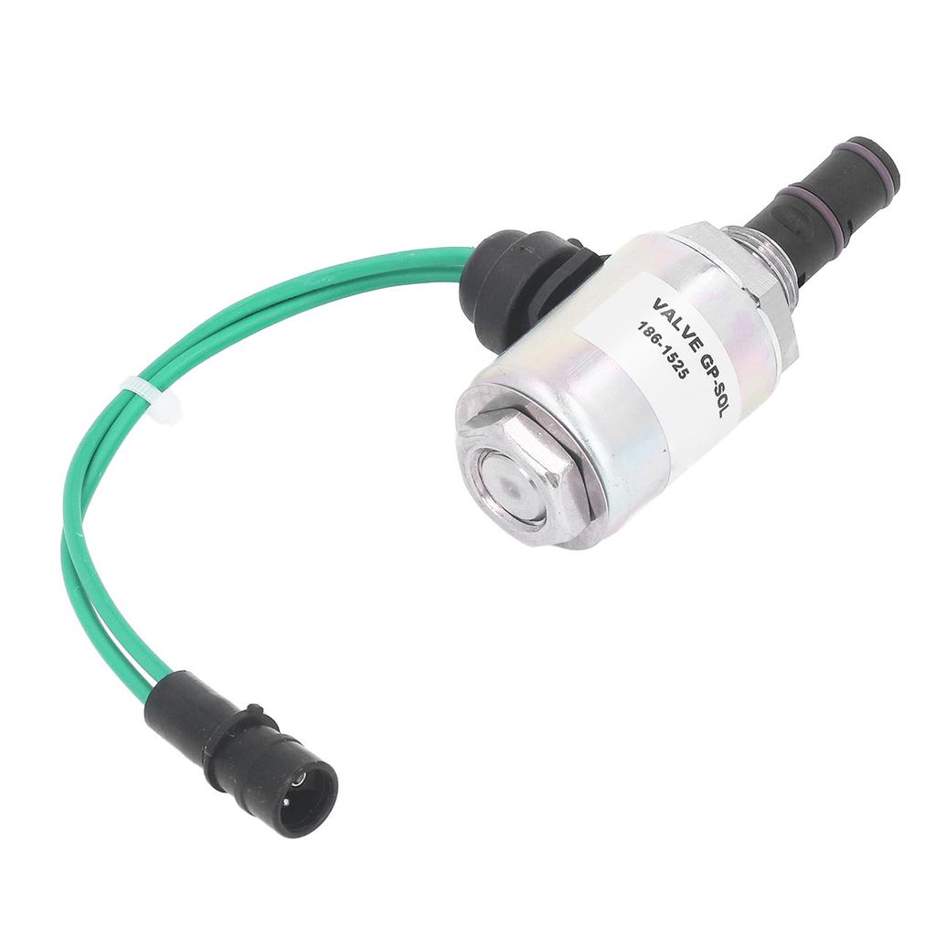 Solenoid Valve 186‑1525 9W2739 24V Alloy Steel for Caterpillar CAT D8R 135H 140H 143H 160H