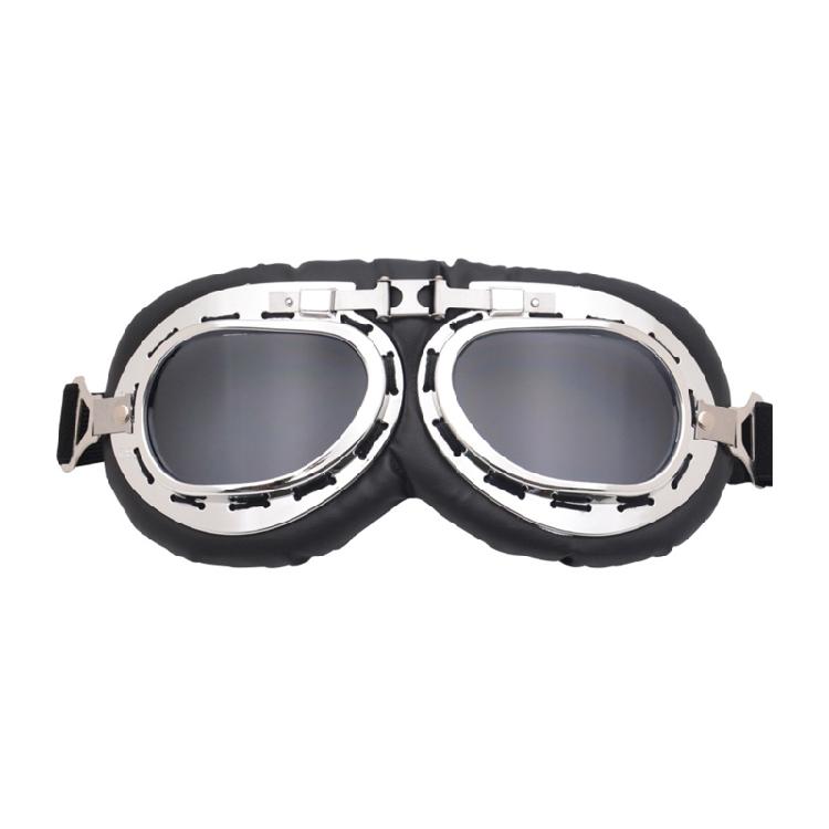 Aviator Pilot Retro Vintage Motorcycle Glasses Cafe Racer Flying Eyewear Goggles