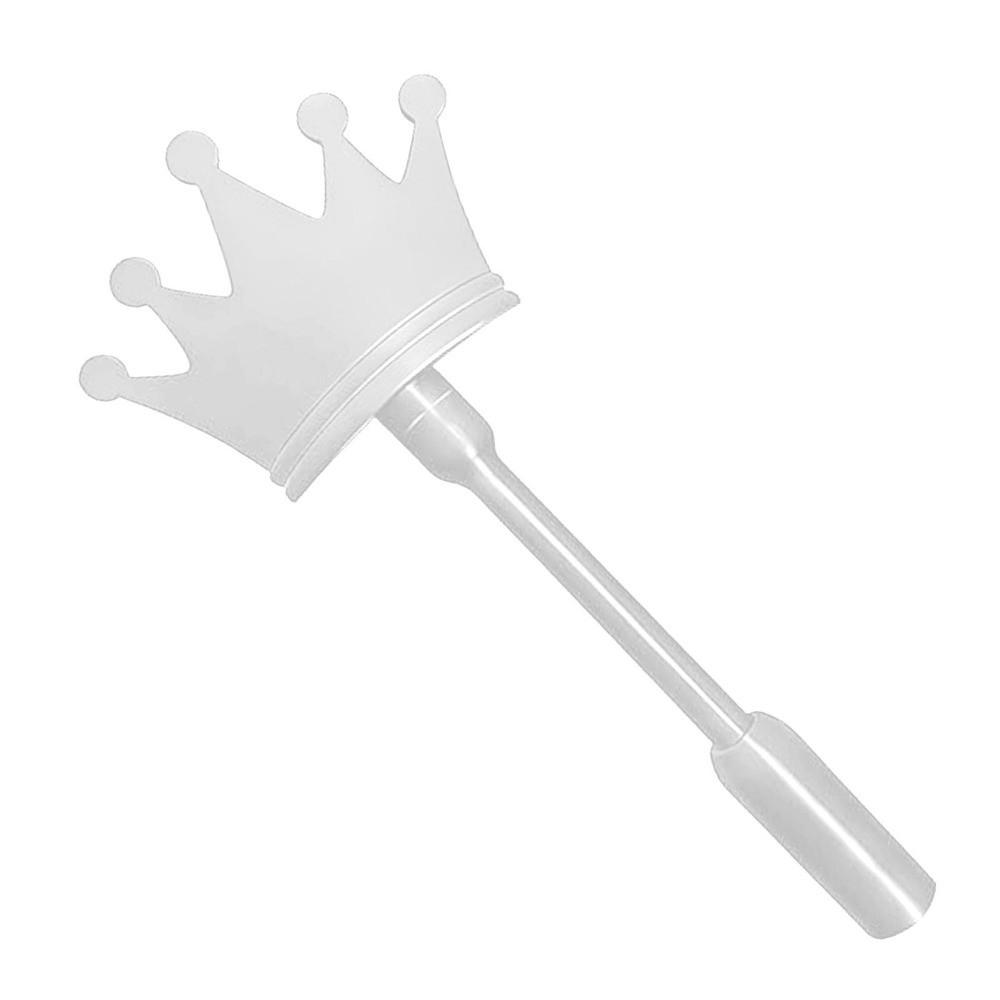 

Creative 3D Printed Wand Tap To Pay Detachable Portable Crown Magic Wand Holder Lightweight Funny Fixed Credit Card Holder белый