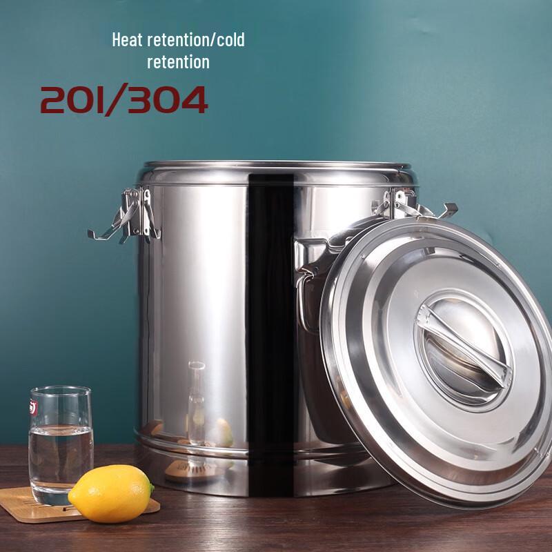 BEYZK 50L Stainless Steel Insulated Beverage Dispenser with Faucet
