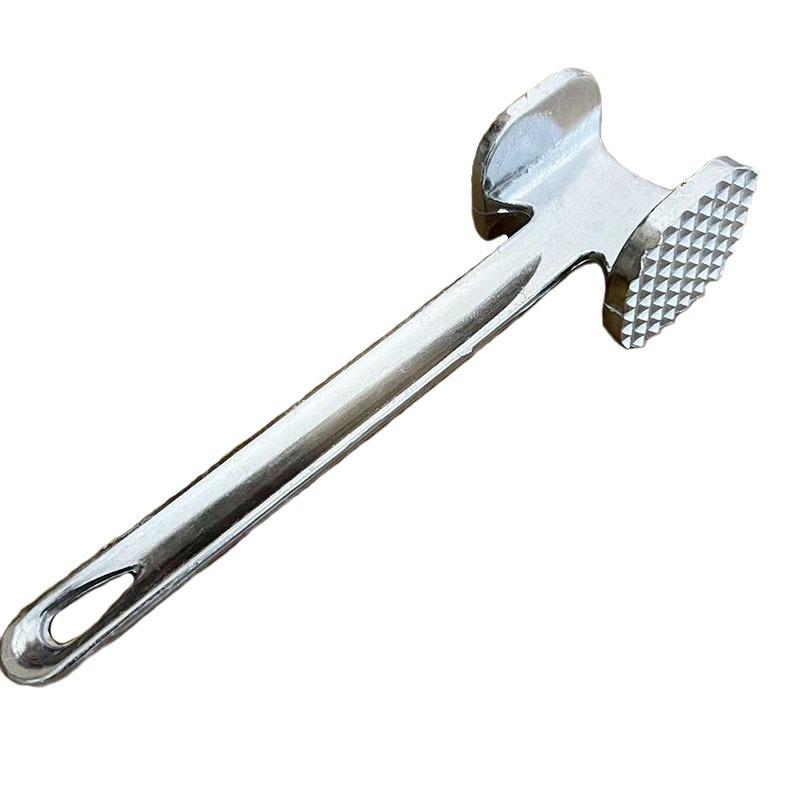 

Durable Stainless double-sided Loose Meat Hammer Two Sides Loose Meat Mallet Checkered Beef Tenderizer Minced meat hammer Kichen S