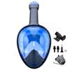 Full Face Snorkel Mask with Detachable Camera Mount,Snorkeling Swimming Diving Mask Wide View Anti-Fog Anti-Leak for Adult Youth