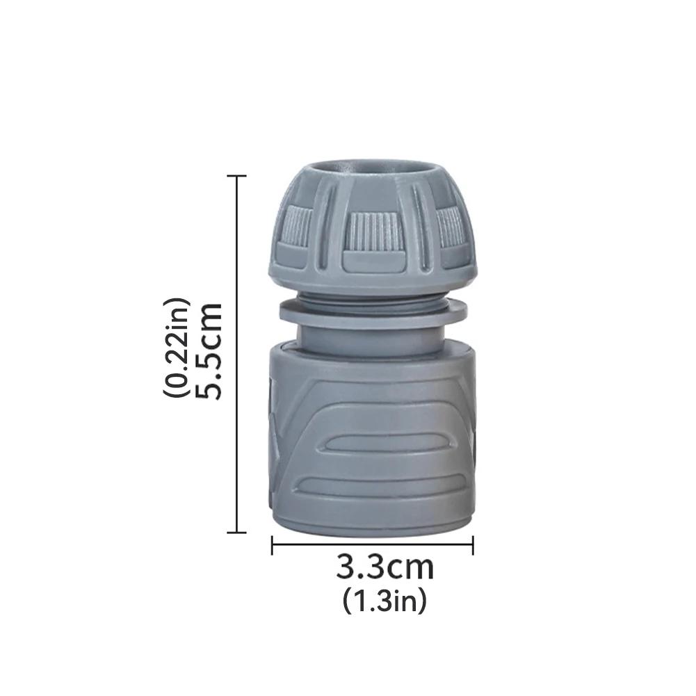 Universeller Schnellverbinder Hahn 1/2" Ende Außengewinde Innengewinde Nippelverbinder Für Schlauchreparatur Bewässerung Wasserverteiler Sprühdüse