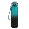 New Gradient Space Cup Outdoor Sports Kettle Bouncing TRITAN Frosted Plastic Cups with High Value.