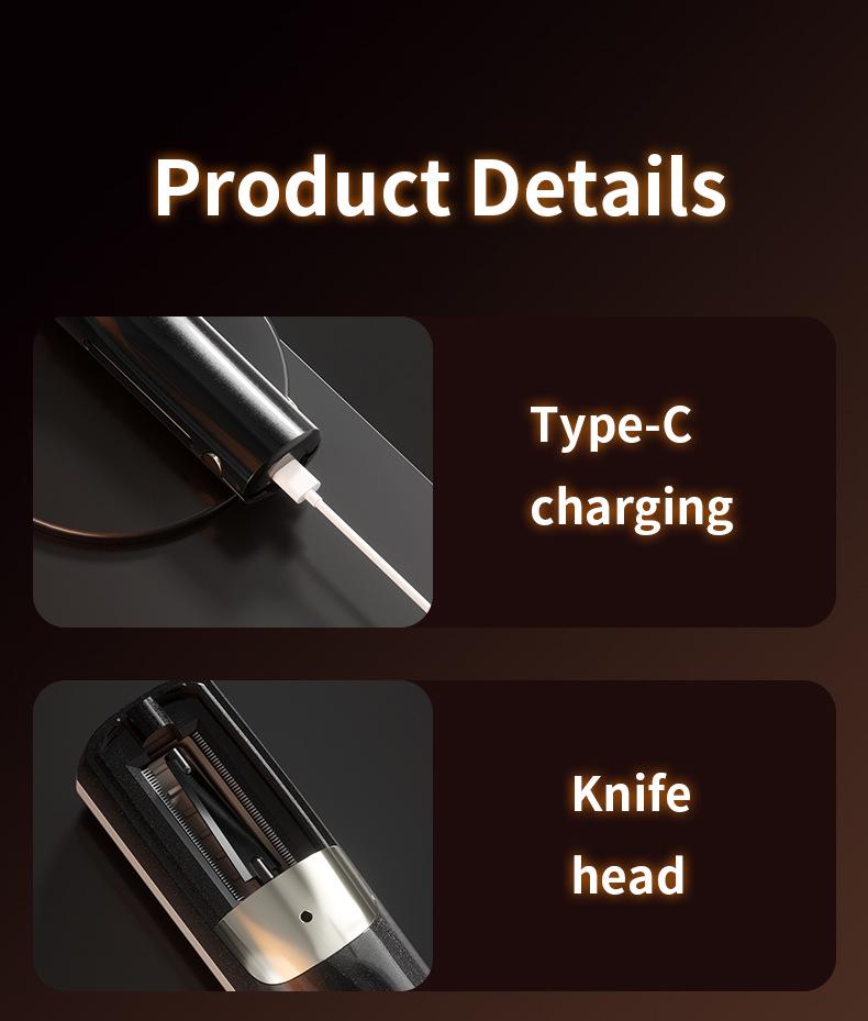 Electric Split Ends & Frizz Trimmer with Negative Ion Care