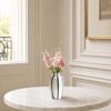 Striped Ceramic Flower Vase, Modern Decorative Vase for Fresh or Dried Flowers, Flower Holder Container for Living Room Table Centerpiece