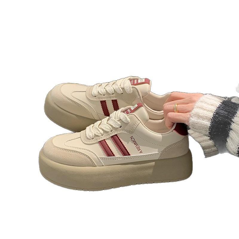 Women's new autumn versatile niche design sense casual board shoes bread sports casual shoes