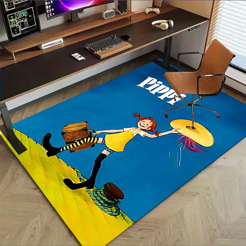 1 buc Pălărie Pippi Șoseta Lungă Extra Mare Covor de Podea Antiderapant, Birou, Familie, Dormitor, Studio Covor Zonă Mare Covor de Interior