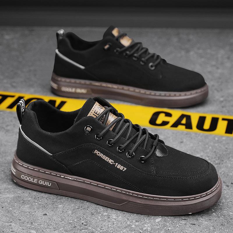 

Повседневная обувь для мужчин Белые дышащие кроссовки для ходьбы Теннисные трендовые туфли Комфорт Универсальные кроссовки для вождения Плоские туфли Tenis Hombres 39 черный коричневый