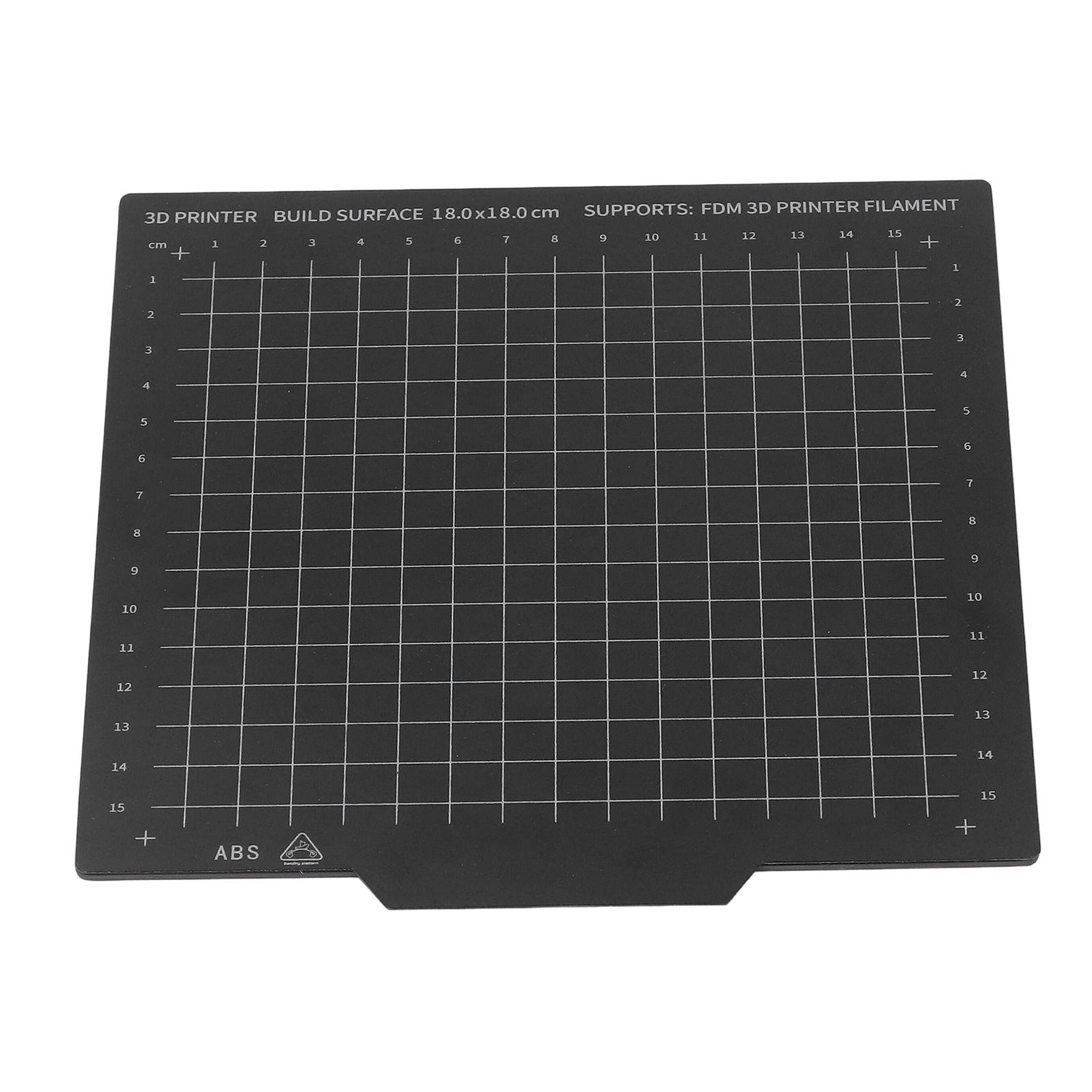 Spring Steel Build Plate 2 Sided Magnetic Flexible Sheet 3D Printing Printer Hotbed Parts