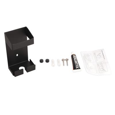 Curling Iron Holder Stainless Steel Metal Hair Tool Holder Wall Mount Curling Iron Shelves Bathroom